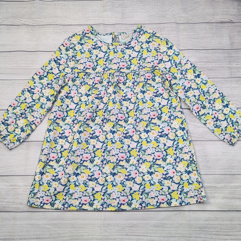 8 Peek Floral Empire Long Sleeve Dress